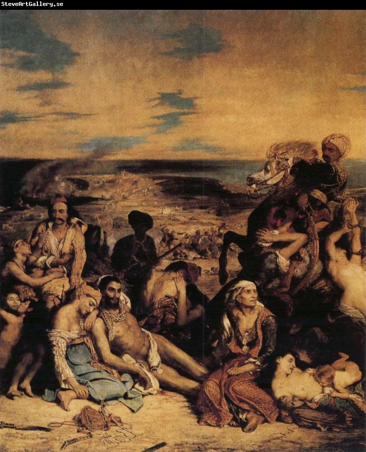 Eugene Delacroix The Massacre of Chios